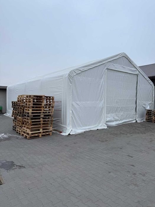 Hala namiotowa magazynowa Całoroczna Namiot przemysłowy PRODUCENT