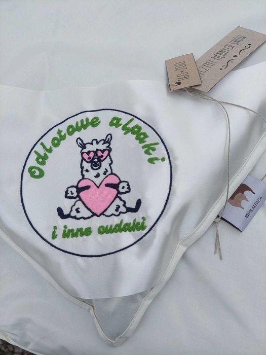 Kołdra z wełny alpak