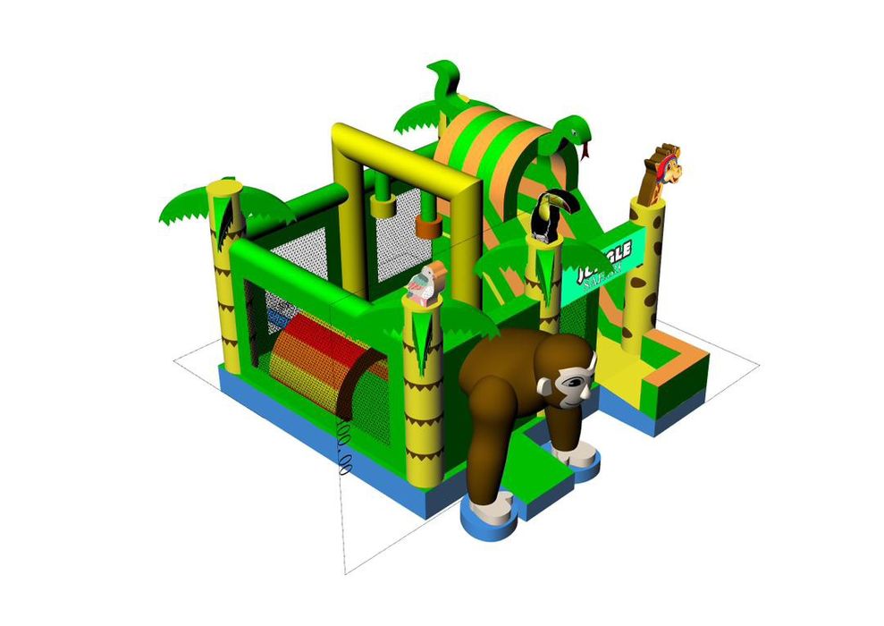 Insuflável Multiplay Selva