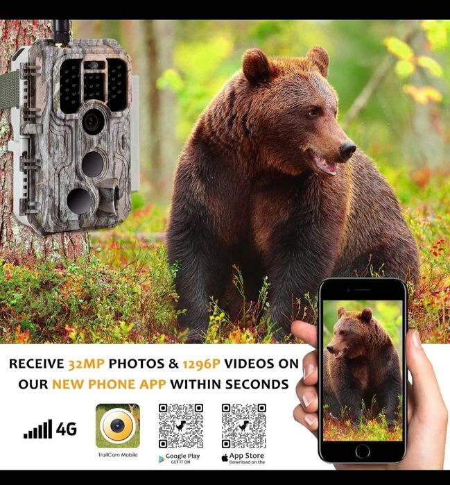 Camara Trail 4G cartão LTE