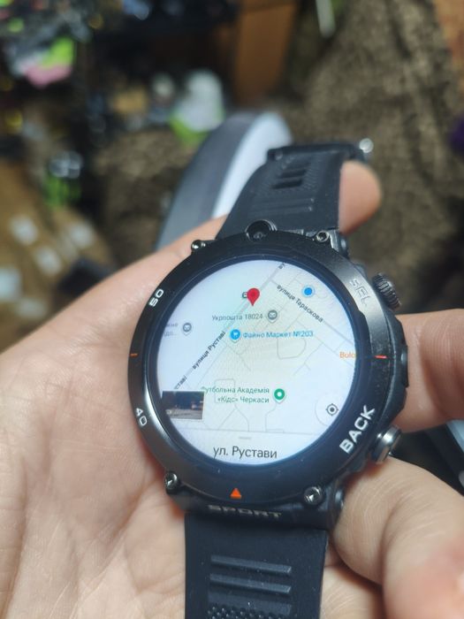 Тактические смарт часы с SIM, Android 13, 6/128 Gb. NFC