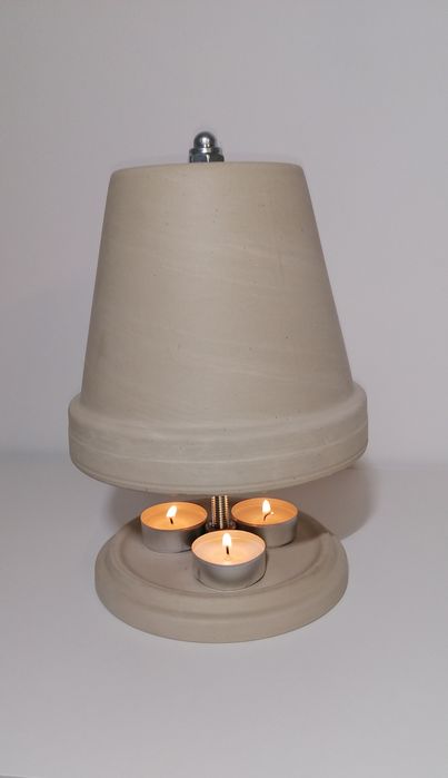 Hit Kremowy Kominek,Piecyk na podgrzewacze- świeczki możliwa wysyłka.