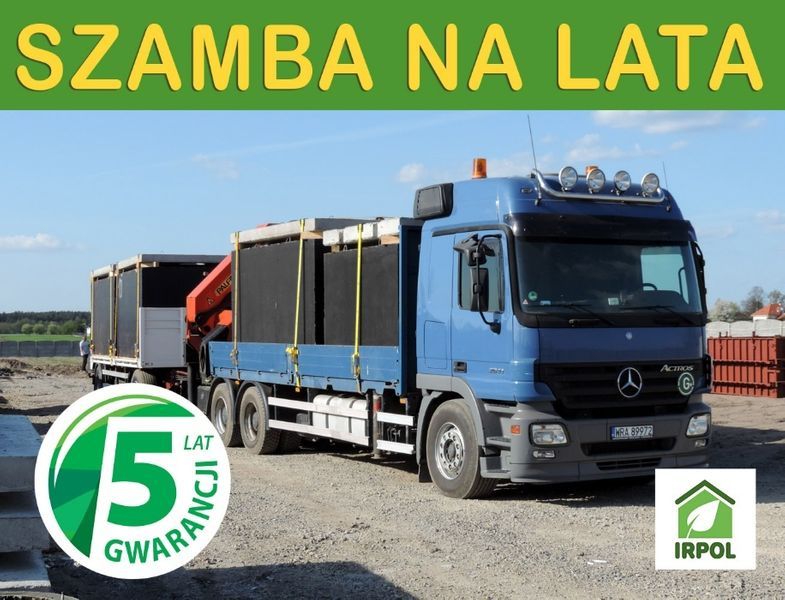 Szambo Betonowe 4m3, KRAKÓW ATESTY, 5 LAT GWARANCJI zbiorniki szamba