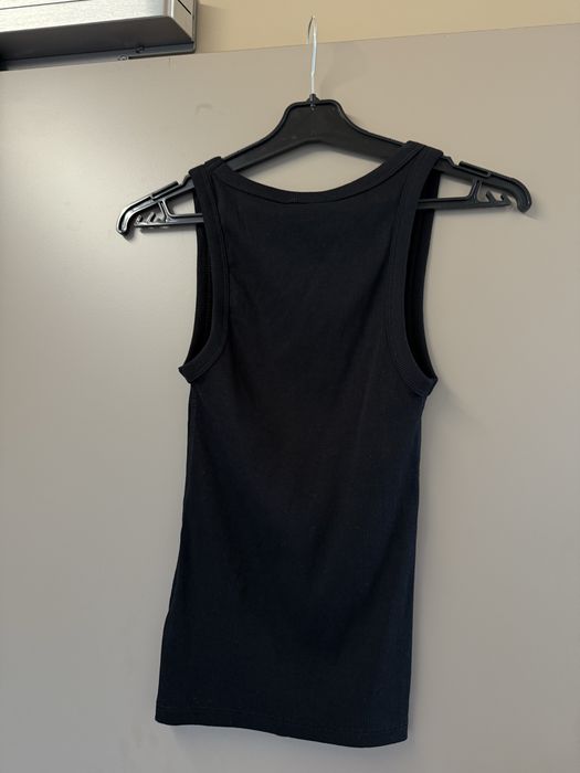 Майка в рубчик zara чорна, розмір S