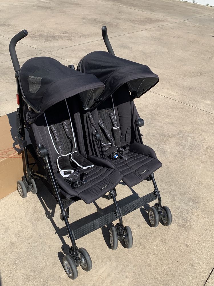 Maclaren bmw double stroller sale