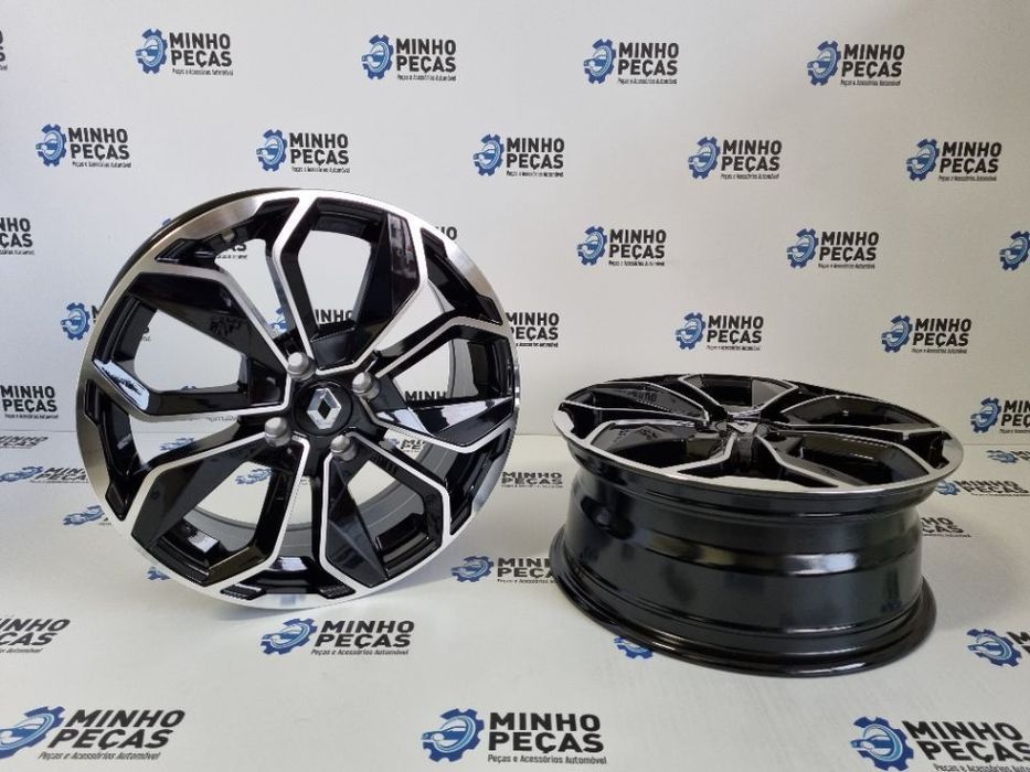 Jantes Renault Clio em 16 Preto Polido