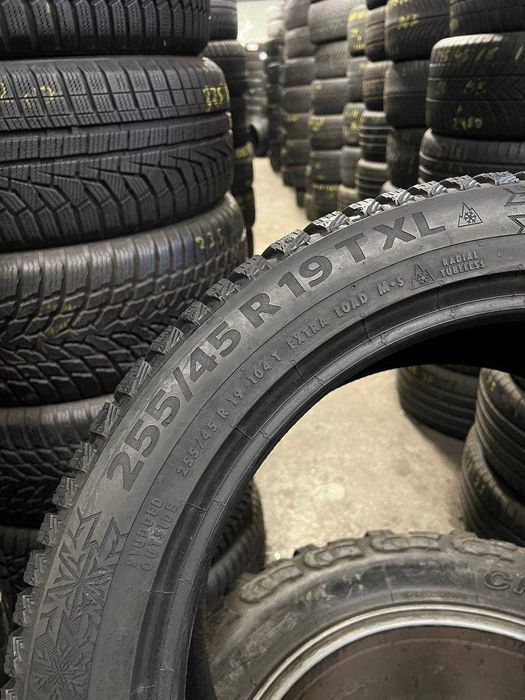 Шини Зимові 255х45хR19 Continental IceContact2 2шт 7.5мм+ 2022р