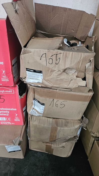 Tuleje do mocowania dachów kołek teleskopowy 165 mm z wkrętem 100 szt.