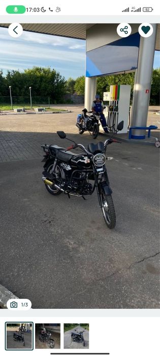 Мотоцикл Alpha Mustang 125