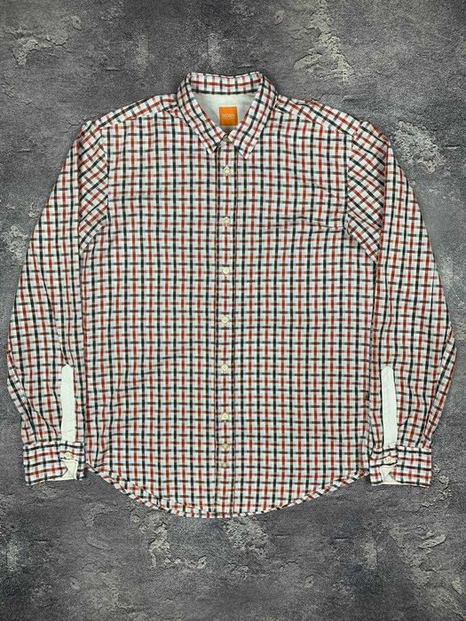 Рубашка Hugo Boss сорочка Оригінал. Розмір M