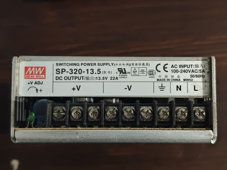 імпульсний блок живлення mean well rsp-320-13.5