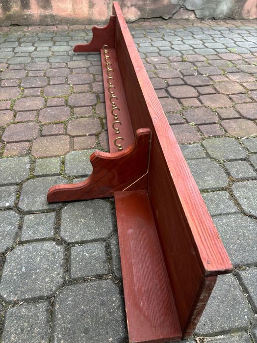 Półka drewniana 222cm długości 26cm szer