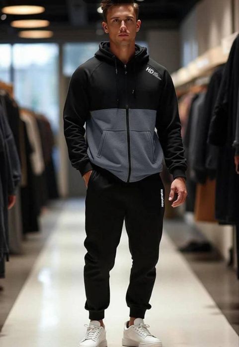 Чоловічий спортивний костюм 48 54 56 весна 2026