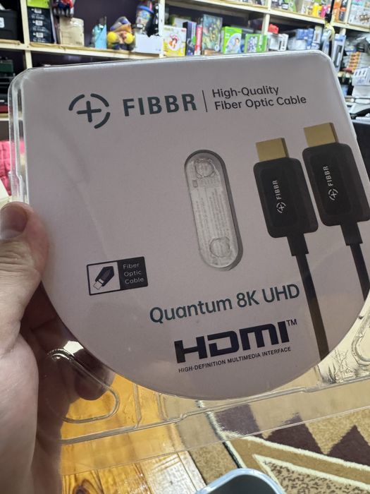 Преміум HDMI Fiber Optic FIBBR 8K UHD — 5 метрів