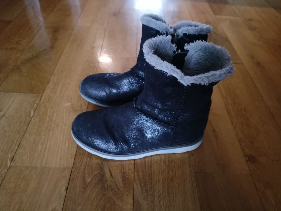 Kozaczki, buty zimowe dla dziewczynki roz  31