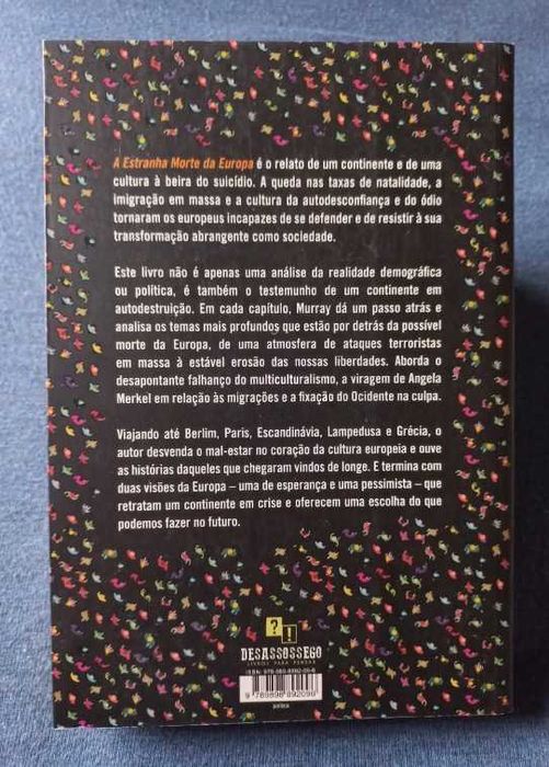 A Estranha Morte da Europa - Douglas Murray (Imigração, Identidade, Religião)