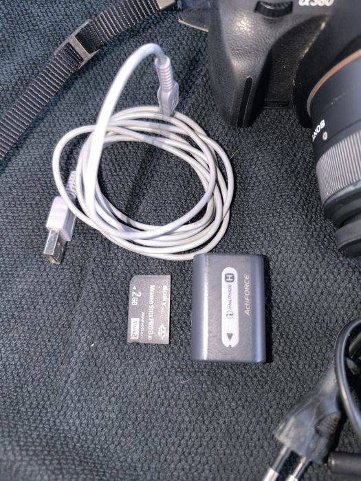 Máquina fotográfica Sony reflex