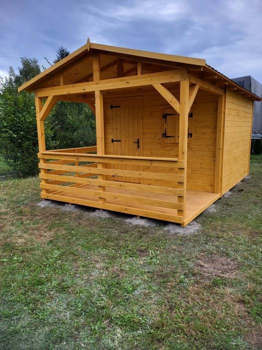 PROMOCJA Domek na narzędzia narzędziowy ogrodowy taras drewutnie