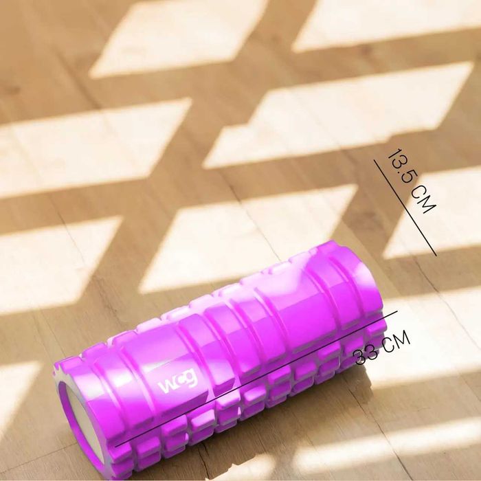 Масажний валік WCG K1 Роллер Колір Рожевий