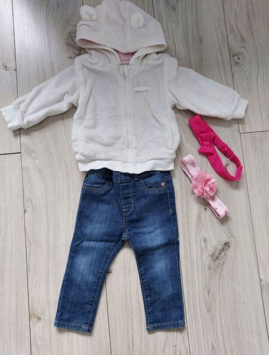 Jeansy h&m 80 elastyczne jeginsy