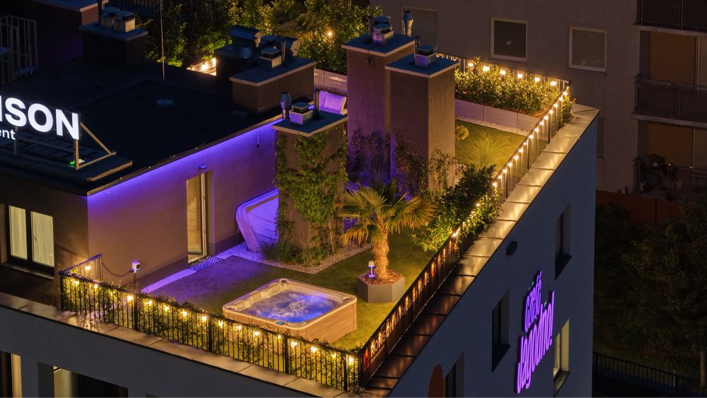 Sky Jagodno- apartament z jacuzzi na doby.