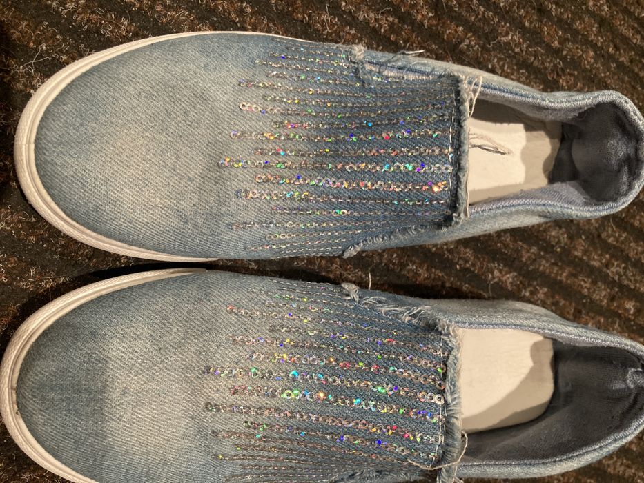 Trampki jeans damskie