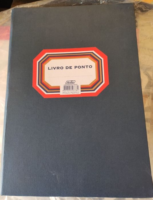 Livro de Ponto A4 100fls Firmo NOVO