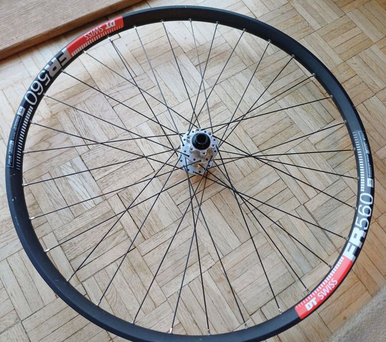 Koło przód 29 cali Boost 110x15mm  / Hope Pro 4 / DT Swiss FR 560 / Super Stan