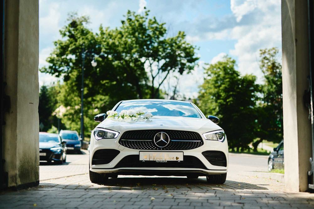 Mercedes CLA, samochód auto do ślubu