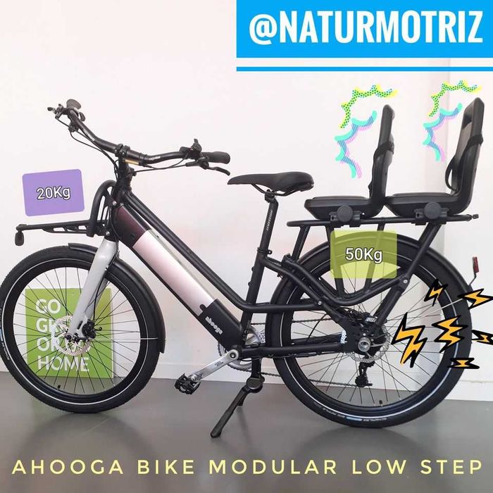 Banco Júnior + 6 anos (35Kg) para suporte bicicleta Qibbel