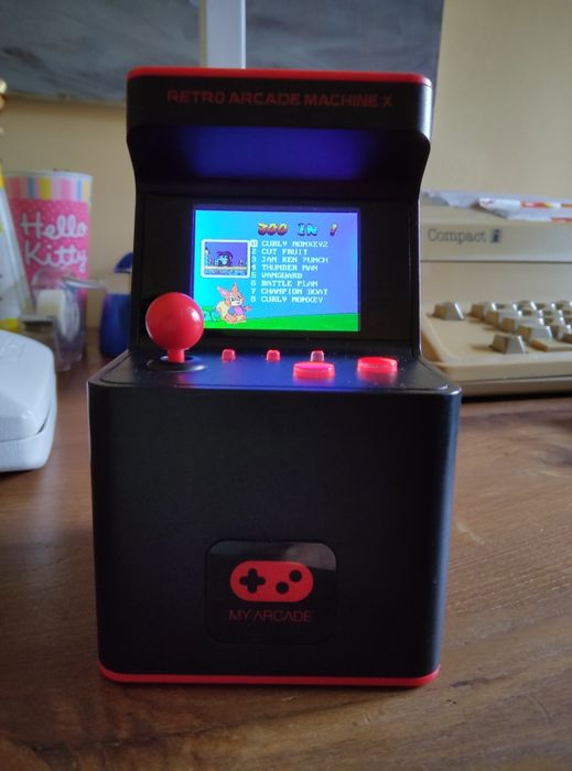 Mini Arcade Retro Arcade Máquina X 16 Bit 300 Jogos Consola Retro.