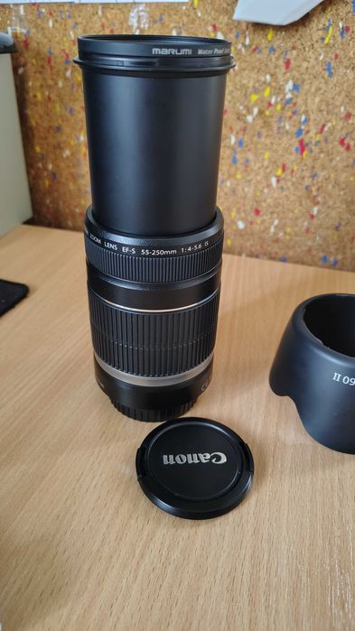 canon ef s 55 250mm - купити об'єктиви - Ціна на OLX.ua