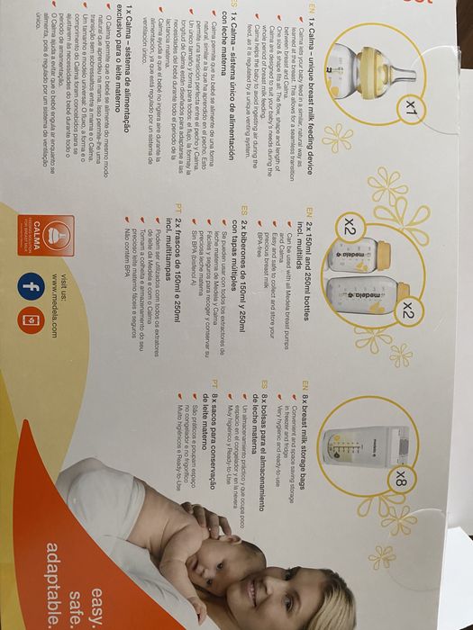 Conjunto alimentação materna Medela