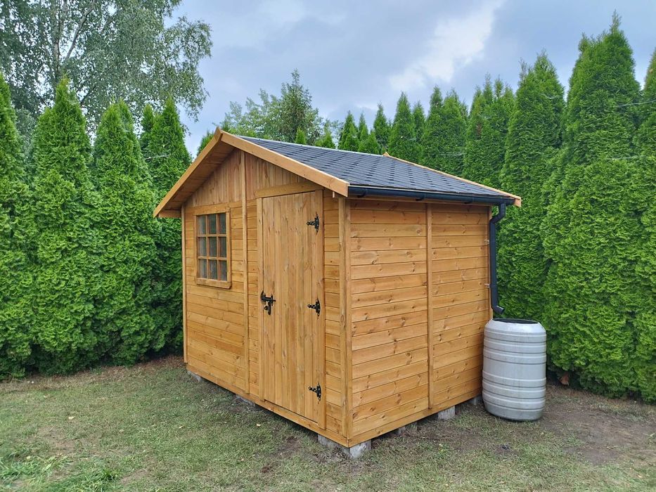 domek narzędziowy, gospodarczy, ogrodowy, narzędziówka, drewniany,