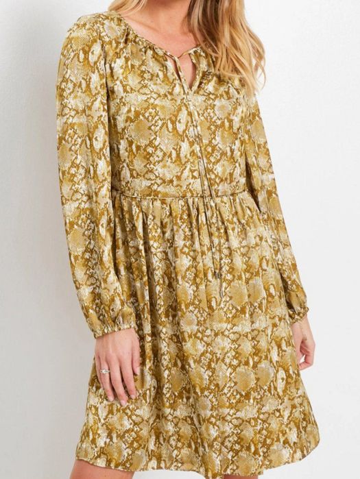 Nowa sukienka a'la skóra węża 44