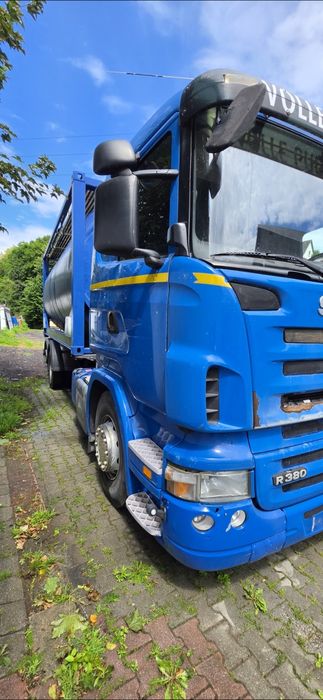 Scania r380 2007 rama bdf tank kontener cysterna