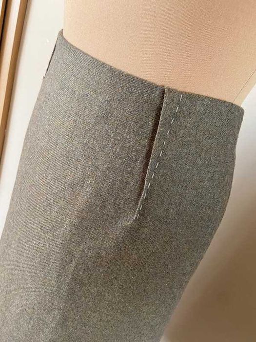 Xxl +size monnari 44 42 braz kawowy bez pastele karmelowa spodnica