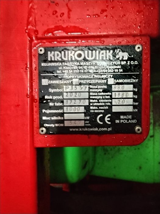 Sprzedam opryskiwacz