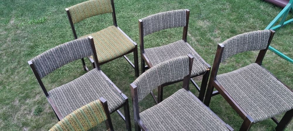 Krzesło tapicerowane NYSA PRL 6szt