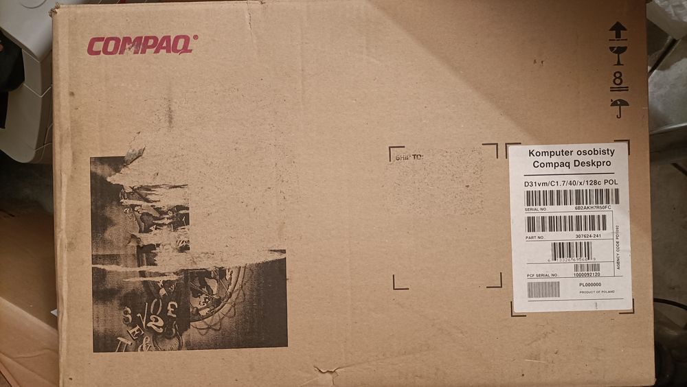 HP Compaq Deskpro Evo d310v komputer stacjonarny