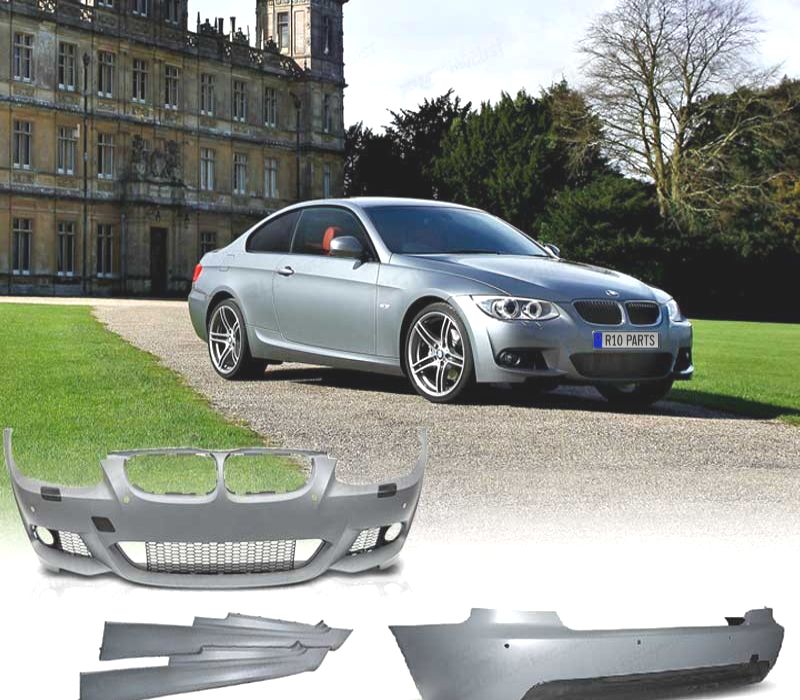 KIT CARROÇARIA BMW E92 LCI 10-14 LOOK M PDC SRA