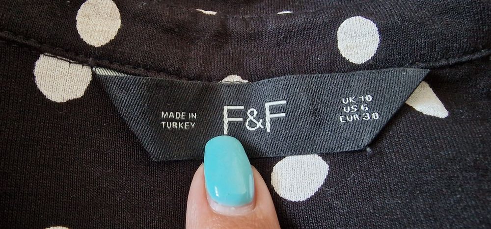 Sukienka w grochy F&F r. 38