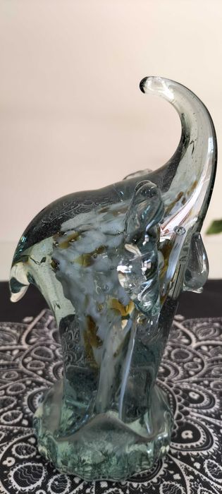 Elefante em Vidro Murano