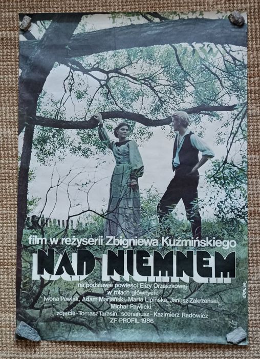Plakat filmowy Nad Niemnem