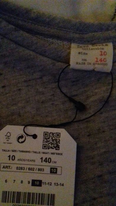 Camisolas /tunicas menina - Mayoral e Zara