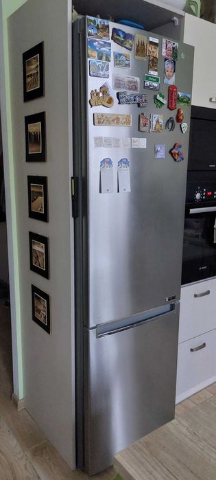 Lodówko-zamrażarka LG  GBB72SAEFN 203 cm Pełny No Frost . Używana