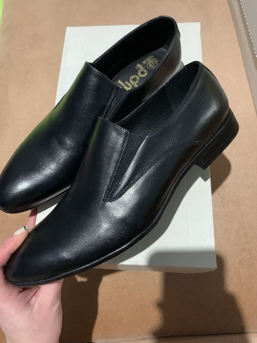 Кожаные туфли Италия