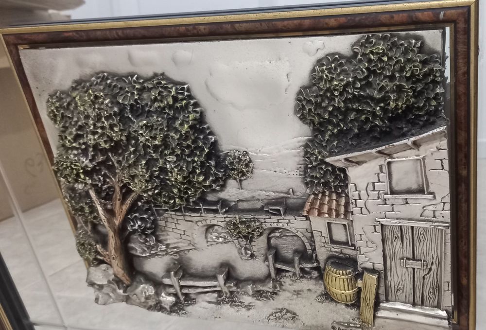 Quadro espelhado/ Quadro em relevo