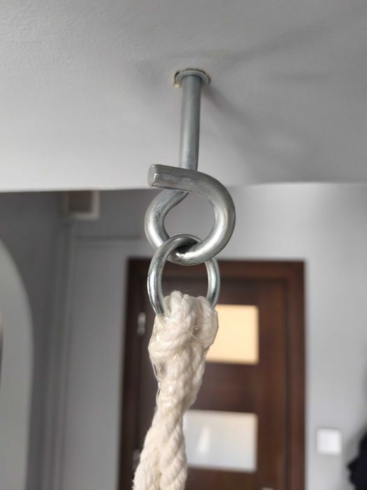 Huśtawka wisząca domowa