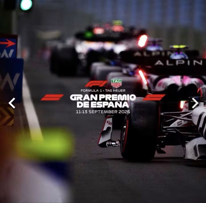 Vendo 2 bilhetes para a F1 - GRAN PREMIO DE ESPAÑA 2026